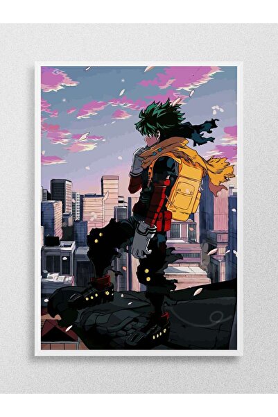 Mudi Store Deku My Hero Academia Anime Poster Çerçevesiz Yüksek Kalite Anime ...