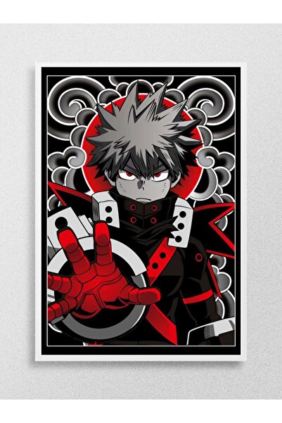 Mudi Store My Hero Academia Bakugo Anime Poster Çerçevesiz Yüksek Kalite Anim...