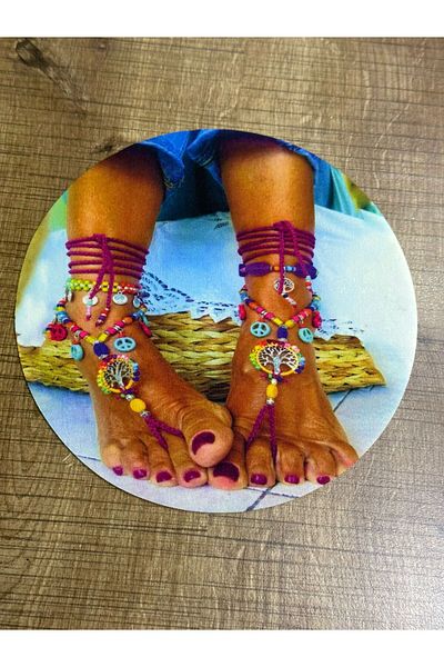 Gönülden Tasarım ETNIC AUTHENTIC HALHALLI FOOT ARMA PATCH CUSUT HOBIE BAG APPLIQUE ACCESORIE 18X18