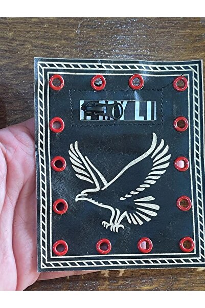 Gönülden Tasarım 9x11 cm slika orla Koža zatvarača, amblem, šivaći hobi dodatak