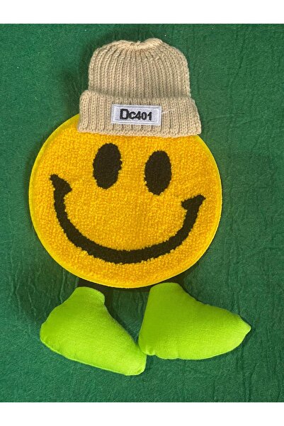 Gönülden Tasarım 27x16 cm țesut gonflabil cu picioare tricotaj pălărie cu faț...