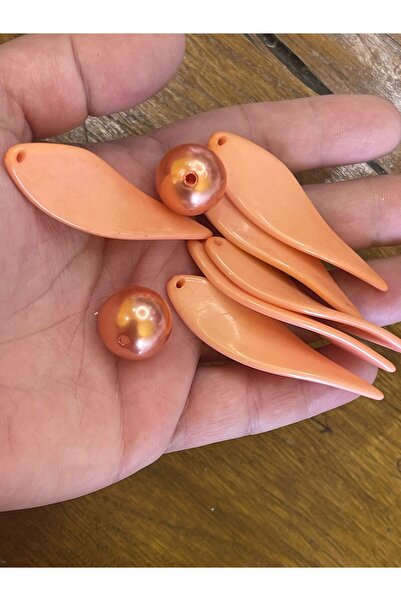 Gönülden Tasarım 6 cm 6 komada listova 1,5 cm 2 komada perforiranih perli za ...