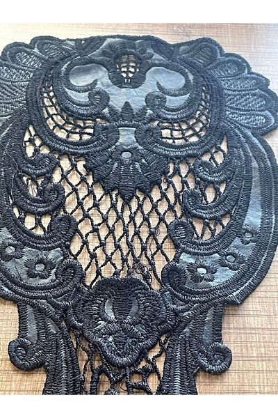 Gönülden Tasarım 47x18 Cm Broderie din piele Broderie aplicată Accesoriu pentru patch-uri