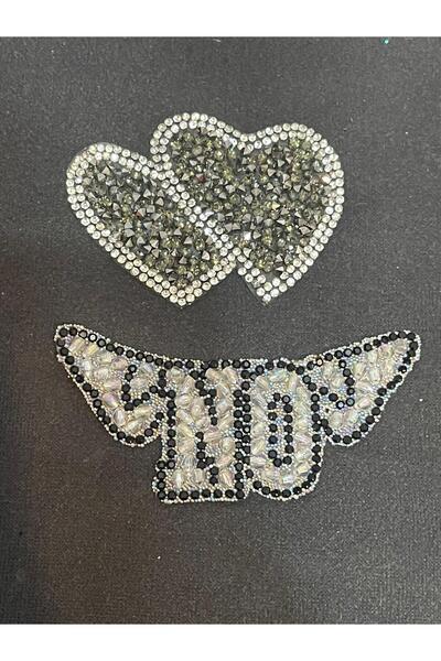 Gönülden Tasarım Inimă și numărul nescris, aripă dublă, care se lipește cu ap...