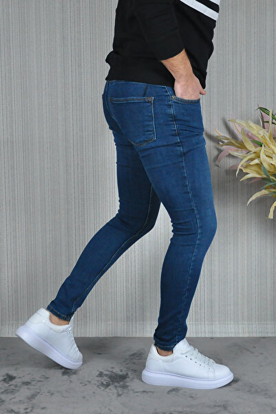 CW Casualwear Чоловічі джинси Skinny Fit з еластаном, кольору нафти