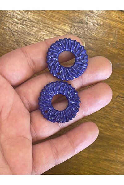 Gönülden Tasarım 3 cm prečnika, 2 komada prstena, reljefni privjesak, vrh nau...