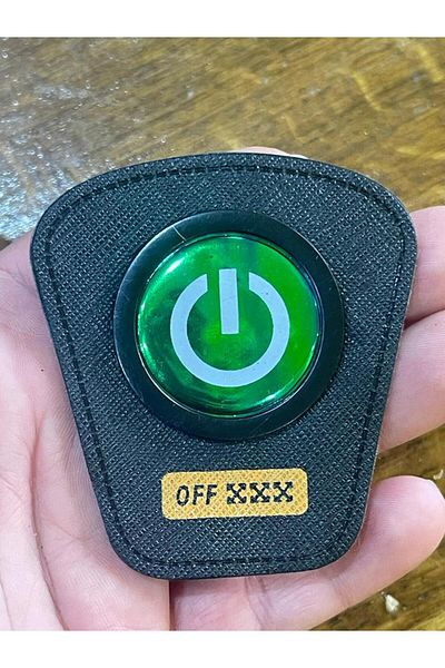 Gönülden Tasarım 7x6 Cm Piele Verde Buton Aplicat Rama Patch Cusut Hobby Accesoriu Geanta
