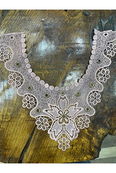 Gönülden Tasarım 15x32 سم خاتم حجر الزركون الملابس طوق الخياطة هواية زين الوردي