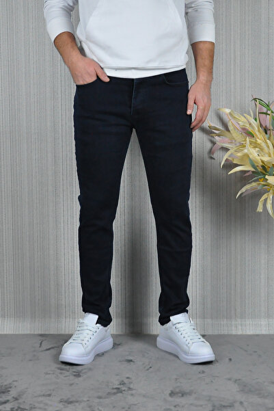 CW Casualwear Чоловічі штани Regular Slim Fit з темно-синім кольором, що можна прати