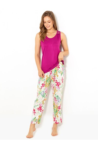 Doremi Pink Women's Pajama Set - Spring Time