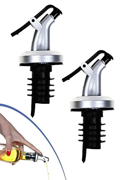 Kitchen Dream قطعتان من أطراف الزجاجات، أداة تقديم مضادة للتقطير، سدادة وعاء ...