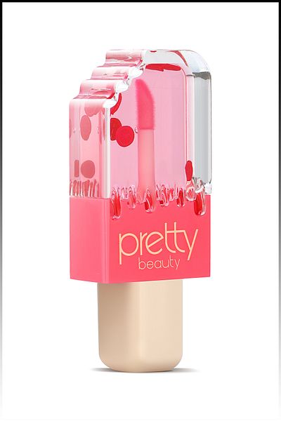 Pretty Beauty Ice Cream Lip Gloss & Fruit Flavored Gloss