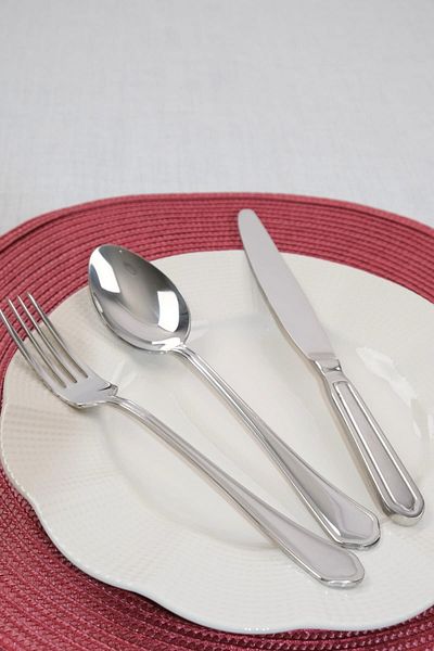 Lugga Mira Fork Spoon Knife Set for 6 Persons 18 Pieces