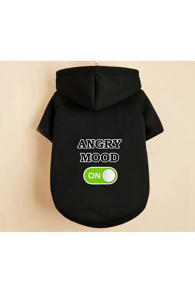 CACTUS COLLECTION CACTUS ANGRY MOOD CAT DOG CLOTHES HOODIE SWEATSHIRT