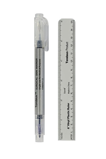 Lux Cosmetics Microblading Işaretleyici Kalem, Cerrahi Cilt Işaretleyici