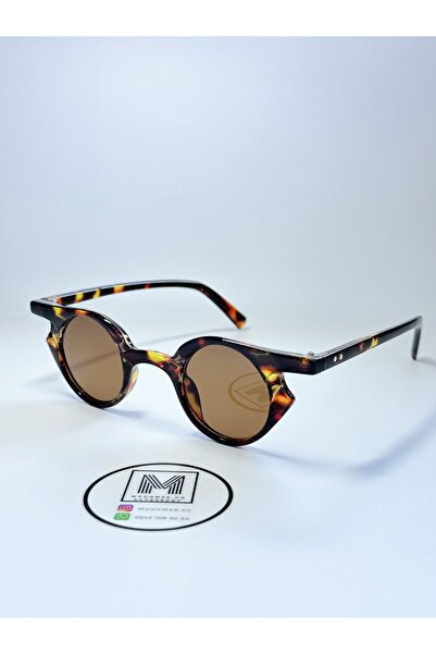MOONMEE ADLER GÜNEŞ GÖZLÜĞÜ - Unisex Güneş Gözlüğü Leopar Kahve UV400 Korumalı