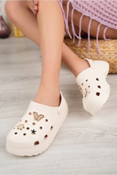 Sonimix ShoeLove Taş Detaylı Croscs Terlik
