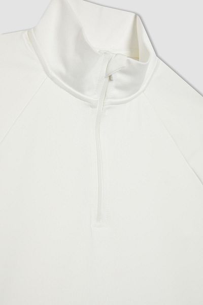 DeFacto Stand Collar Long Sleeve T-Shirt for Sportsman - B0811Ax24Sp