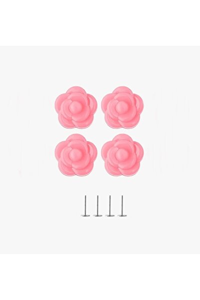 LOVYCO Рожевий колір з квітковим візерунком Модель ковдри Простирадло Тримач Постільна білизна Покривало Організатор Фіксатор 4 ШТУКИ