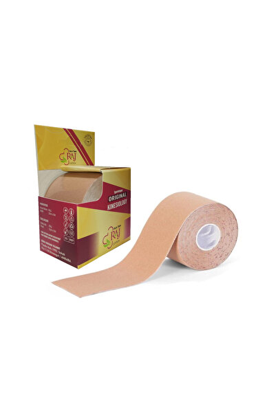 RAJ Kinesiology 5cm X 5mt Tape Yüz Yogası Yüz Bölgesi Için Therapy Cotton Kinesio Face Tape
