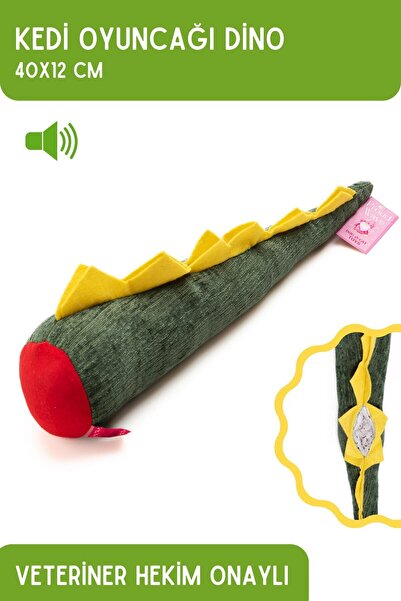 Proud Wave لعبة القطط ذات الرائحة الكاملة من دينو، مسحوق ماتاتابي، خشخيشة مهد...