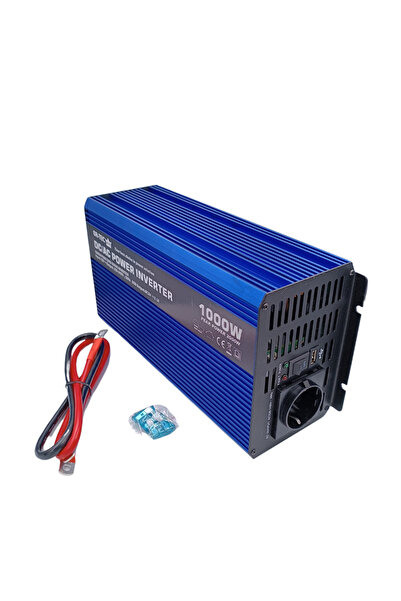 ORTEC OR-TEC Solar 12 Volt 1000 Watt Tam Sinüs İnverter