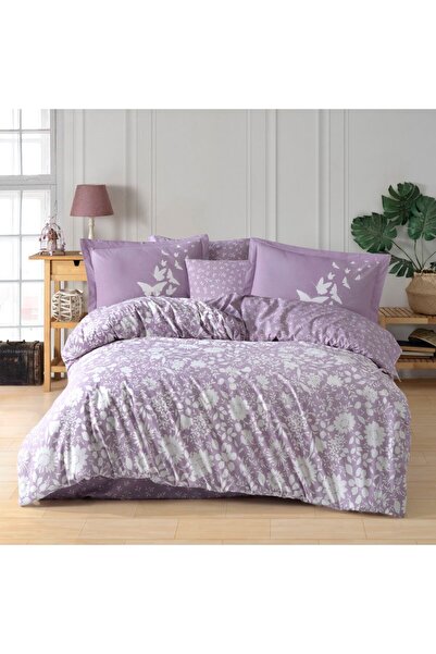Hobby Hira Lilac - Poplin Double Duvet Cover Set