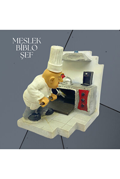 Vuslat Design Meslek Biblo Dekoratif Şef Aşçı Biblosu