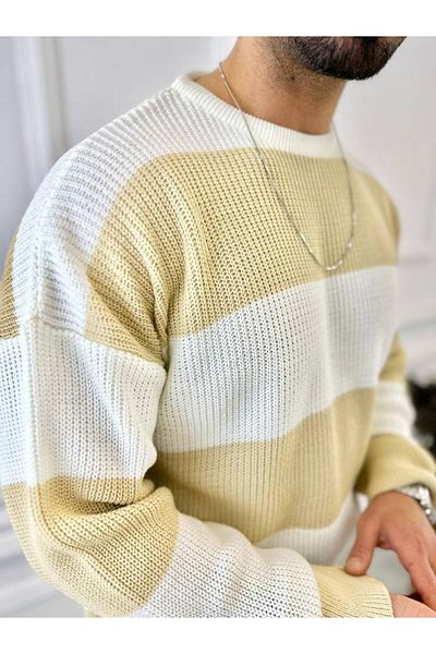 elkumoda Καυτό Oversize Μη Υποκείμενη Φυσικό Βαμβάκι Πλεκτό Τζάκετ