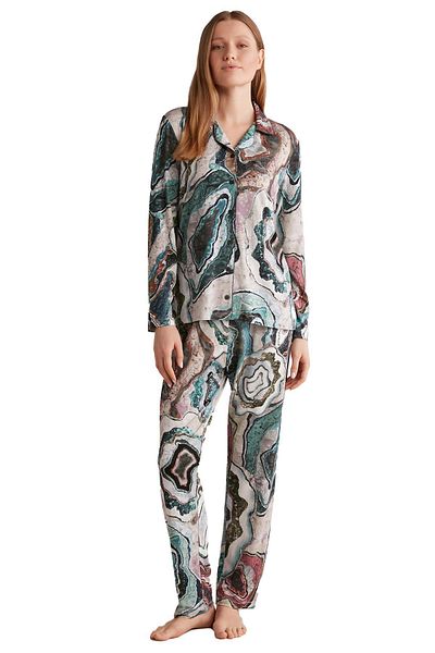 Catherine's Women's Ethnic Pattern Pajama Set