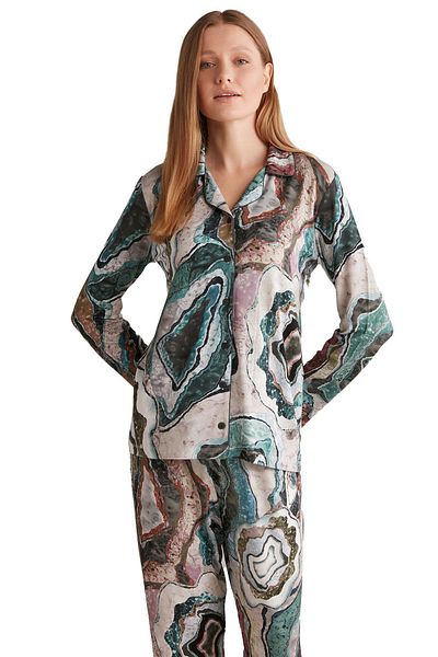 Catherine's Women's Ethnic Pattern Pajama Set