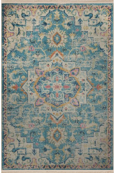 Rugs Modern Halı Δημιουργικό Vintage Διακοσμητικό Χαλί με Πολύχρωμο Παραδοσια...