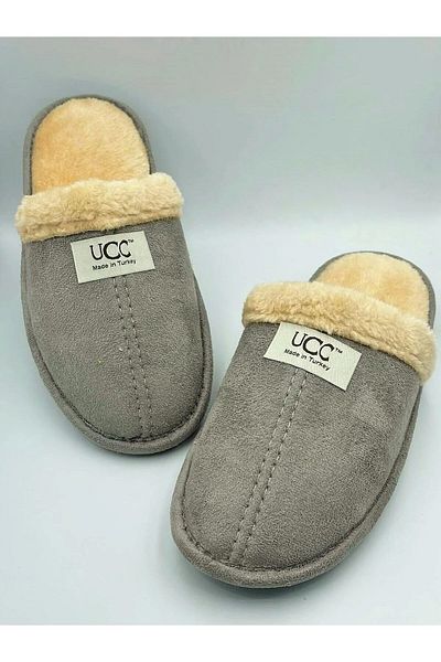Modazirve Παντόφλες Unisex Fur Inside House Παντόφλες Guest Bundle