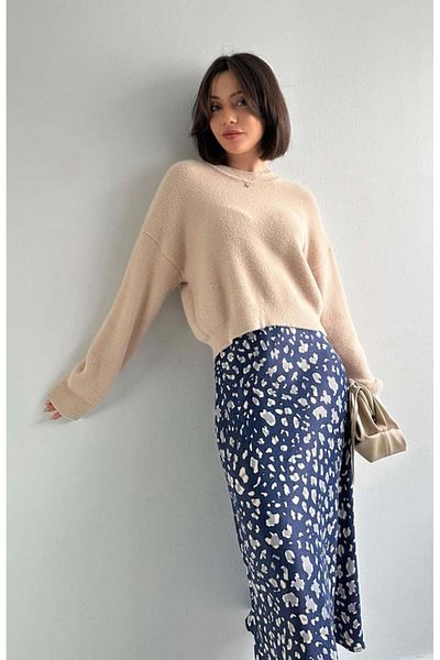 fujya tricotaje moale cu textura extra moale Pulover