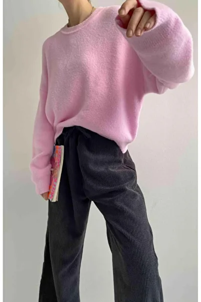fujya EXTRA SOFT TEXTURED SOFT KNITWEAR Pullover