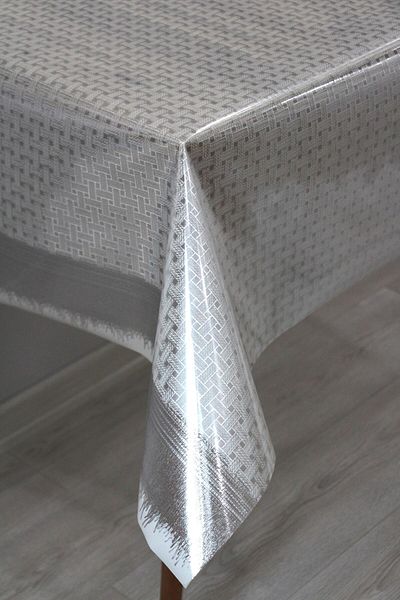 DDHOME Pvc Transparent Erasable Oilcloth Tablecloth 015-SimWicker