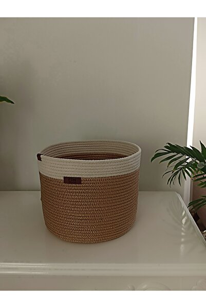 Pınar Gündoğdu Collection Hasır Jüt Sepet Çok Amaçlı