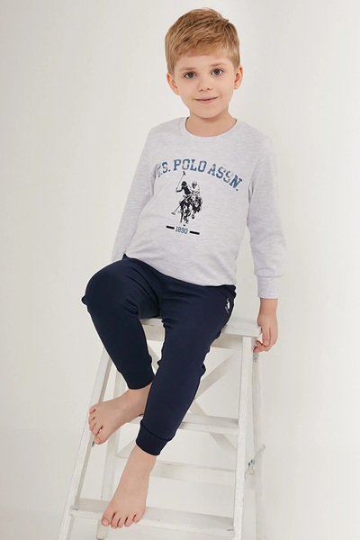 U.S. Polo Assn. US POLO LİSANSLI ERKEK ÇOCUK GARSON BOY PİJAMA TAKIM 1508