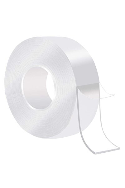 Buffer Ultra Güçlü Çift Taraflı 2 mt x 3 cm Çift Taraflı Nano Bant