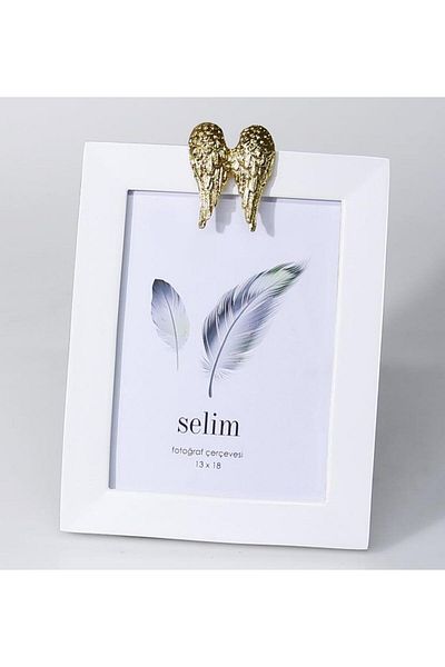 Selim Freya 13x18 Frame White Gold 126bya85rs