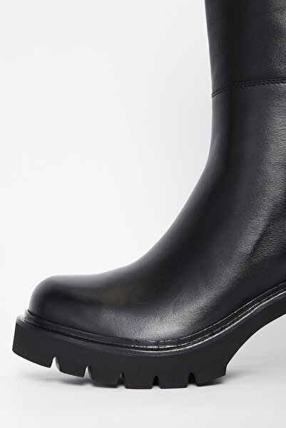 Tamer Tanca Kadın Hakiki Deri Casual Çizme 33 33005 Bn Czm Sk23/24