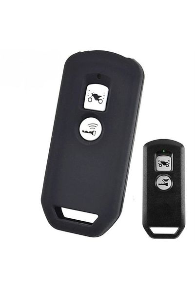 Knmaster Honda Motorcycle Silicone Key Case Cover / Black