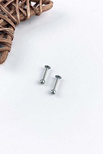Çlk Accessories 316l الفولاذ الجراحي 2 قطعة ثقب الكرة الصغيرة P050 * 2