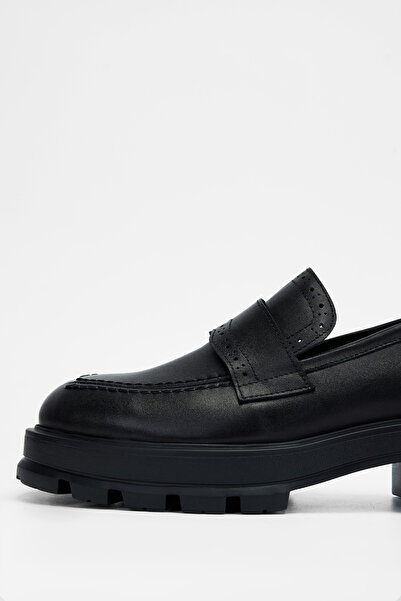 Tamer Tanca Дамски мокасини от естествена кожа - 775 4110 Bn Ayk Sk23/24