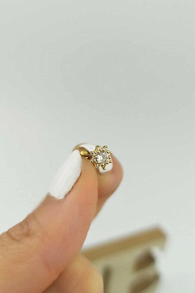 Çlk Accessories 316 لتر ثقب زهرة من الفولاذ الجراحي Trpiercing0107 Pierx200x