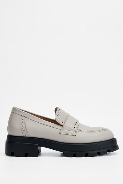 Tamer Tanca Loafer de damă din piele naturală - 775 4110 Bn Ayk Sk23/24
