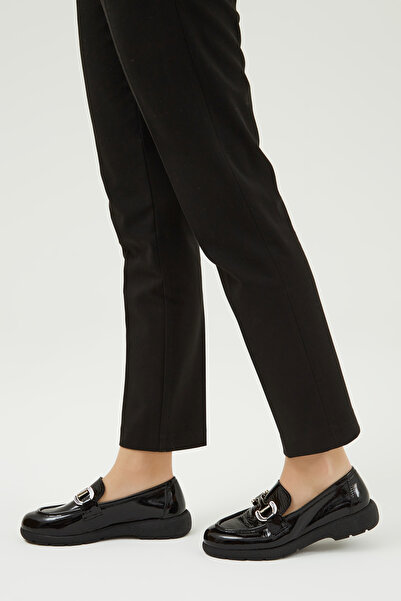 Tamer Tanca Kadın Hakiki Deri Loafer Ayakkabı 33 8891-1 Bn Ayk Y23