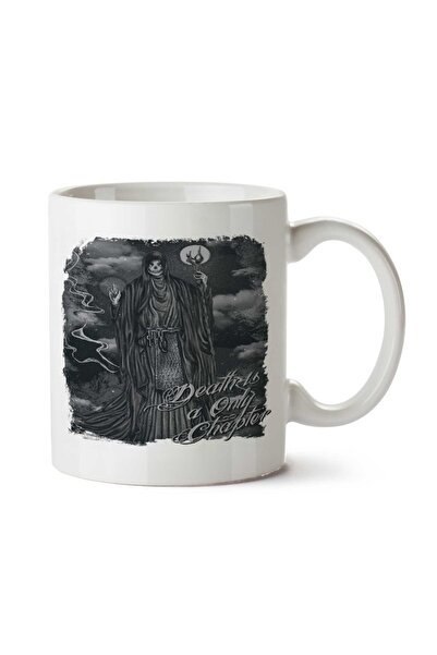 ART HEDİYE Death is a Only chapter Two Sided Printed Mug