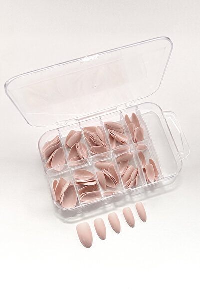 Perissy Nude Serisi Takma Tırnak 100'lü Badem Tırnak