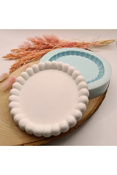 WAMMOLDS Mum Tabağı Küçük Tepsi Silikon Kalıp